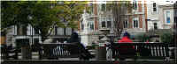 Golden Square, London, 10/2008 , panorama (101976 octets)